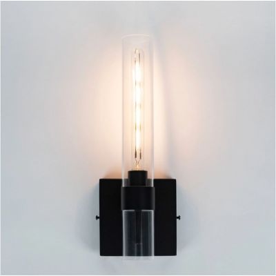 Altavola Design Pure kinkiet 1x6 W czarny-przezroczysty LA013/W