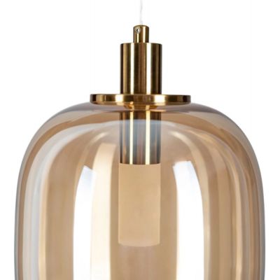 Altavola Design Polar lampa wisząca 1x6 W złota-bursztynowa LA019/P_amber