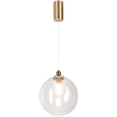 Altavola Design Polar lampa wisząca 1x6 W przezroczysta-złota LA019/P_clear