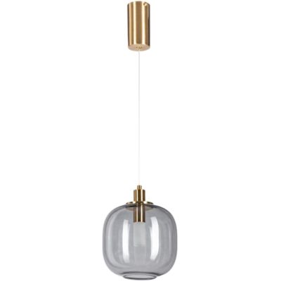 Altavola Design Polar lampa wisząca 1x6 W przydymiona-złota LA019/P_grey