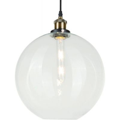 Altavola Design New York Loft lampa wisząca 1x40 W mosiądz-przezroczysta LA035/P_MAX