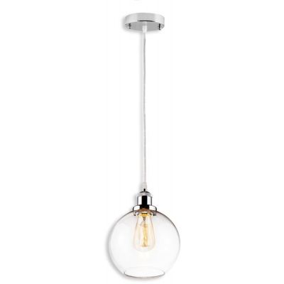 Altavola Design New York Loft lampa wisząca 1x40W chrom/przezroczysty LA035/P_chrom