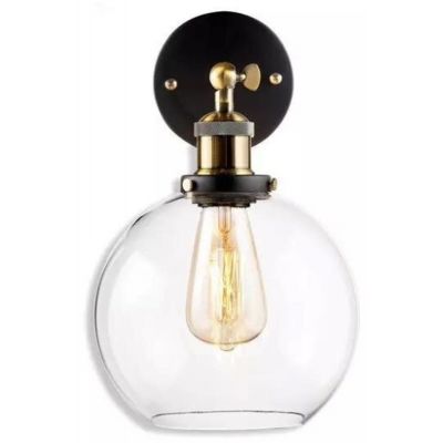 Altavola Design New York Loft kinkiet 1x40 W mosiądz-przezroczysty LA035/W