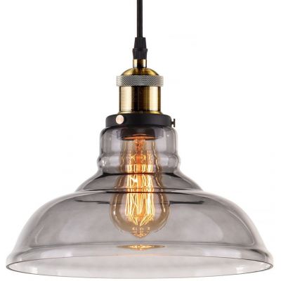 Altavola Design New York Loft lampa wisząca 1x40 W mosiądz-przydymiona LA040/P_smoky