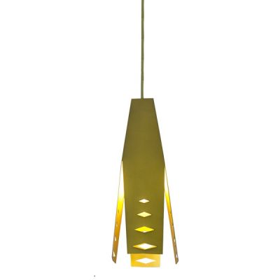 Altavola Design Origami lampa wisząca 1x40W coffee/złoty LA044/P_bronze