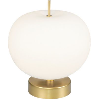 Altavola Design Apple lampa stołowa 1x12W LED złoty/biały LA058/T