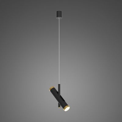 Altavola Design Lunette lampa wisząca 2x3W czarny mat/złoty LA062/P_black