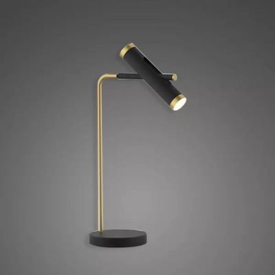 Altavola Design Lunette lampa stołowa 2x3W czarny/złoty LA062/T_black