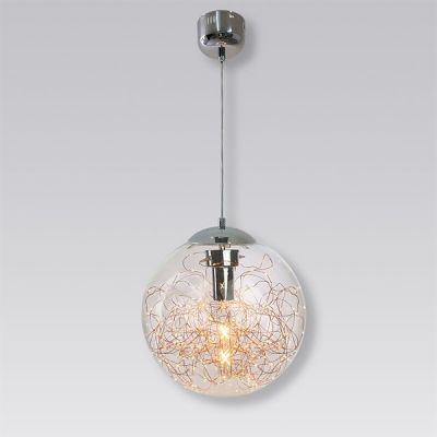 Altavola Design Glamour lampa wisząca 4W+40W przezroczysty LA068/P_C