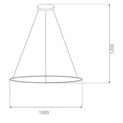 Altavola Design Led Shape lampa wisząca 1x40 W srebrna LA073/P_100_in_4k_silver_Dali