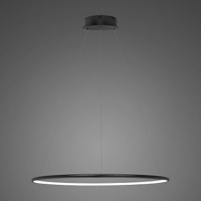 Altavola Design Ledowe Okręgi lampa wisząca 1x32W LED czarna LA073/P_60_in_4k_32W_black