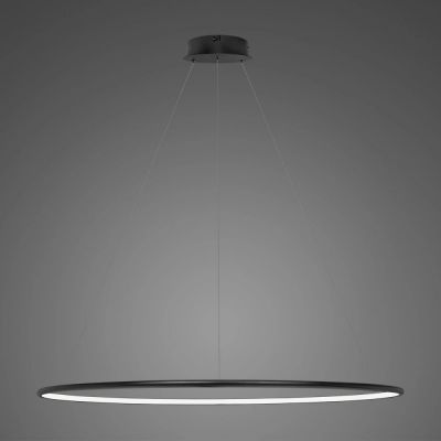 Altavola Design Ledowe Okręgi lampa wisząca 1x45W LED czarny LA073/P_120_in_3k_black_dimm