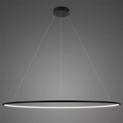Altavola Design Ledowe Okręgi lampa wisząca 1x87W LED czarny LA073/P_230_in_3k_white