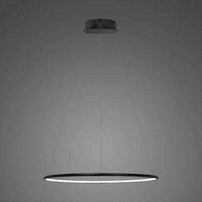 Altavola Design Ledowe Okręgi lampa wisząca 1x15W LED czarny LA073/P_40_in_3k_black_dimm