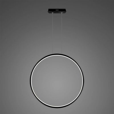 Altavola Design Ledowe Okręgi lampa wisząca 1x38W LED czarny LA073/X_100_in_3k_black