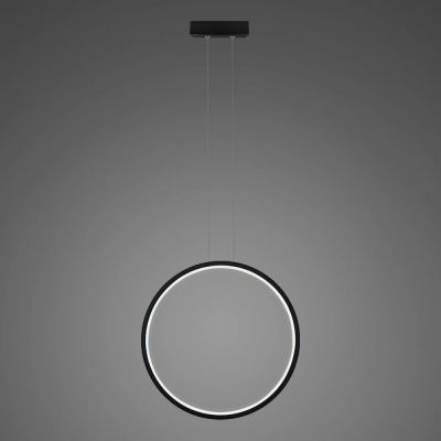 Altavola Design Ledowe Okręgi lampa wisząca 1x15W LED czarny LA073/X_40_in_4k_black
