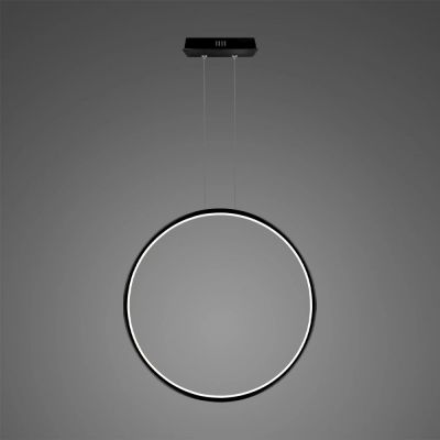 Altavola Design Ledowe Okręgi lampa wisząca 1x30W LED czarny LA073/X_80_in_3k_black_dimm