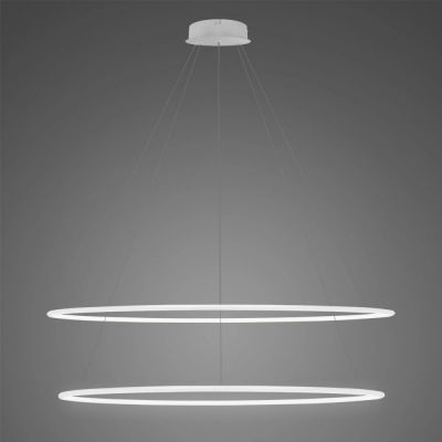Altavola Design Ledowe Okręgi lampa wisząca 83W LED biały LA074/P_120_in_4k_white