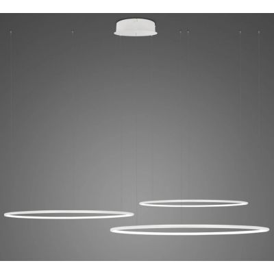 Altavola Design Ledowe Okręgi lampa wisząca 91W LED biały LA075/CO3_100_in_3k_white