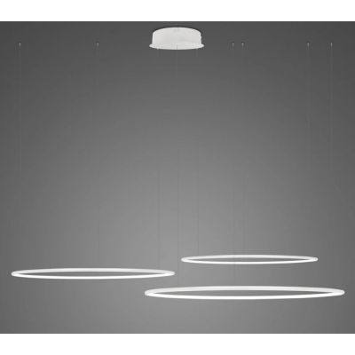 Altavola Design Ledowe Okręgi lampa wisząca 91W LED biały LA075/CO3_100_in_3k_white_dimm