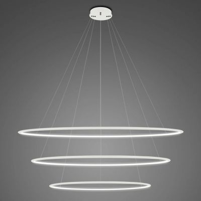 Altavola Design Ledowe Okręgi lampa wisząca 113W LED biały LA075/P_120_in_4k_white_dimm