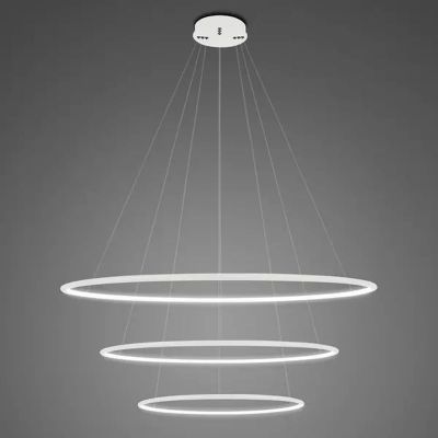 Altavola Design Ledowe Okręgi lampa wisząca 68W biały LA075/P_80_in_4k_white_dimm