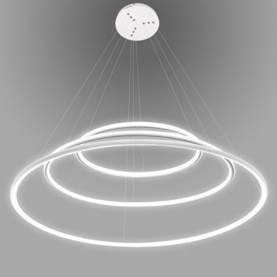 Altavola Design Ledowe Okręgi lampa wisząca 110W biała LA075/P_80_in_4k_white