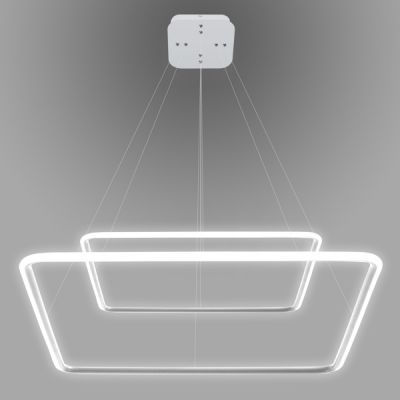 Altavola Design Ledowe Kwadraty lampa wisząca 99W biała LA077/P_80_out_4k_white
