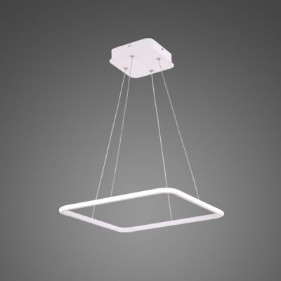 Altavola Design Ledowe Kwadraty lampa wisząca 1x39W biała LA079/P_60_out_3k_white