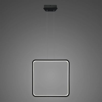 Altavola Design Ledowe Kwadraty lampa wisząca 1x29W czarny LA079/X_60_in_3k_black_dimm