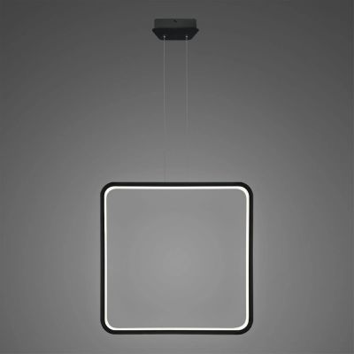 Altavola Design Ledowe Kwadraty lampa wisząca 1x38W czarny LA079/X_80_in_3k_black_dimm