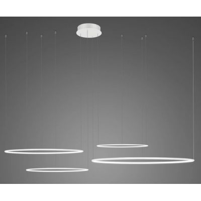 Altavola Design Ledowe Okręgi lampa wisząca 106W LED biały LA084/CO4_100_in_4k_white_dimm