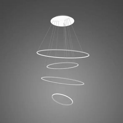 Altavola Design Ledowe Okręgi lampa wisząca 106 LED biały LA084/P_100_in_3k_white