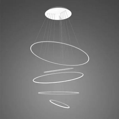 Altavola Design Ledowe Okręgi lampa wisząca 192W LED biały LA085/P_150_in_4k_white