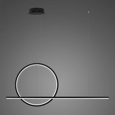 Altavola Design Linea lampa wisząca 30W czarny LA087/PX100_40_3k_black