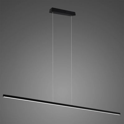 Altavola Design Linea lampa wisząca 1x20W LED czarna LA089/P_120_4k_20W_black