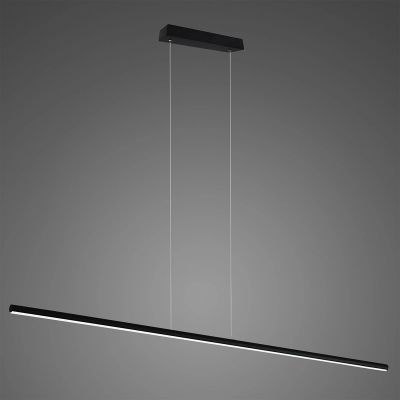 Altavola Design Linea lampa wisząca 1x12W czarny LA089/P_100_4k_black_dimm