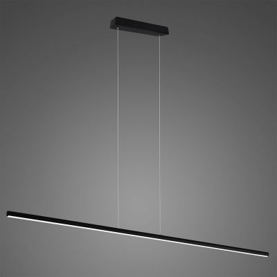 Altavola Design Linea lampa wisząca 1x15W czarny LA089/P_120_3k_black_dimm