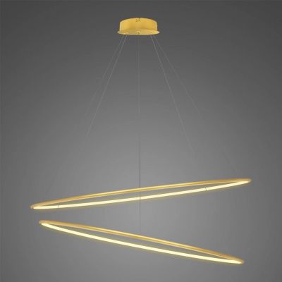 Altavola Design Ledowe Okręgi No. 2 lampa wisząca 83 W złota LA074/P_120_in_4k_gold_Dali