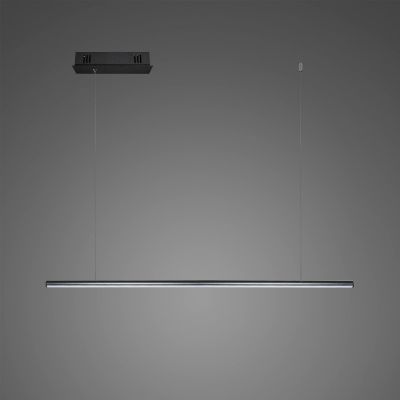 Altavola Design Linea lampa wisząca 1x12 W czarna LA089/P2_100_4k_black_dimm