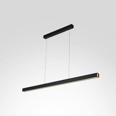 Altavola Design Linear lampa wisząca 1x36W czarny mat/jesion LA089/PR_100_3k_black
