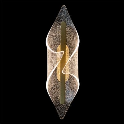 Altavola Design Velo kinkiet 1x12 W przezroczysty-złoty LA101/W_gold_sh