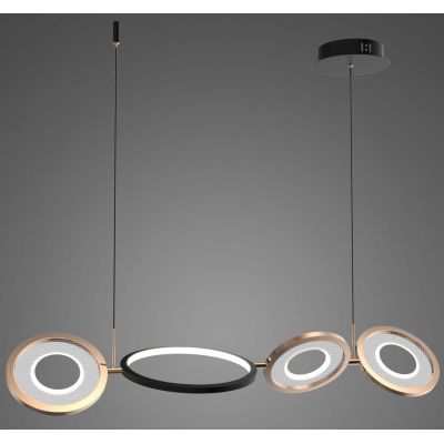 Altavola Design Seppia lampa wisząca 35W czarny/złoty LA115/P_98_3k_black_gold