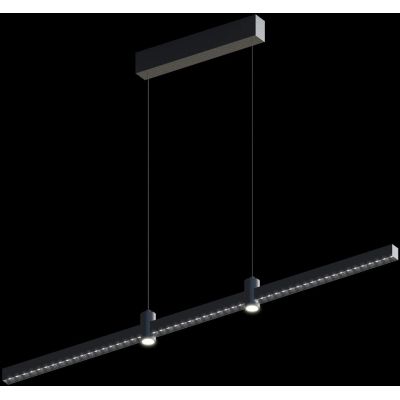 Altavola Design Diamante lampa wisząca 1x20W czarna LA119/P_100_black