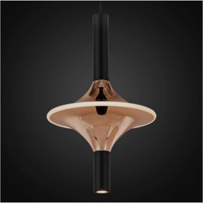 Altavola Design Spinoza lampa wisząca 1x12 W przezroczysta-złota LA120/P