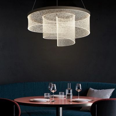 Altavola Design Rose lampa wisząca 1x62 W szary/popielaty-srebrna LA124/P_80_coffe