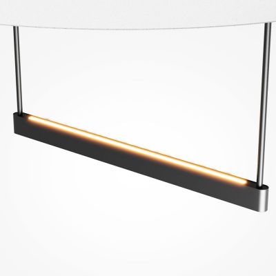 Maytoni Ambience lampa wisząca 1x30 W biała-czarna MOD280PL-L30B3K