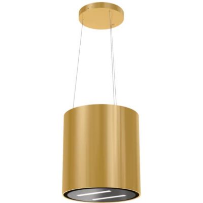 Maan Malwa Linki okap kuchenny 39 cm wyspowy złoty połysk OMALL439HEGC.S3.IN.SA2.ZL3.KSB.FW_EO