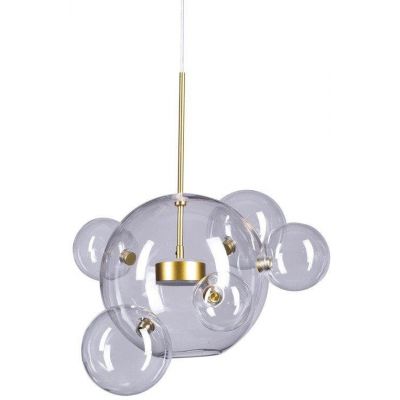 Altavola Design Bubbles lampa wisząca 1x14W przezroczysty/chrom ST-0801-5+1_gold