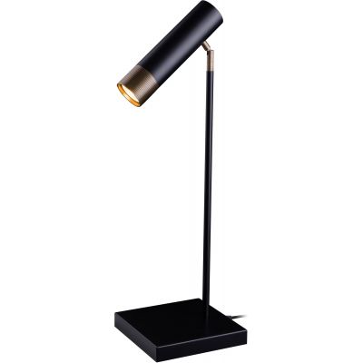 Amplex Eido lampa biurkowa 1x50W czarna/patyna 0351